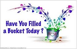 A bucket full of blessings