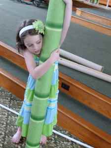 Bamboo A child with "bamboo"