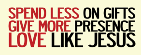 spend less... spend less...give more