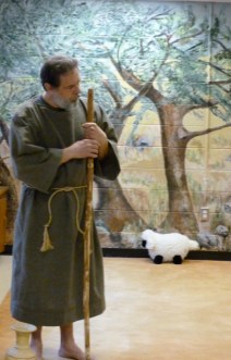 Moses visits in the Storytelling Workshop