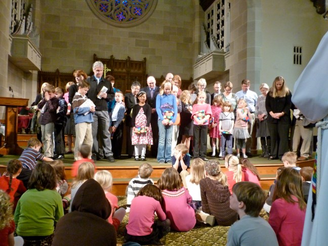 3rd graders receive Bibles