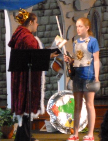 Wally succeeds! Now she is Sir Wally! Wally succeeds! Now she is Sir Wally!