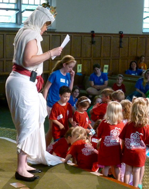 She is encouraged to pray to lighten her load