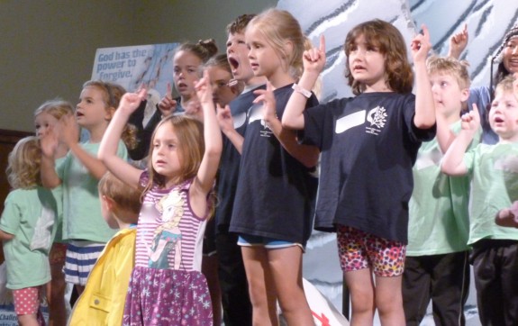 More and more of us are joining the Sherpas to help with the singing