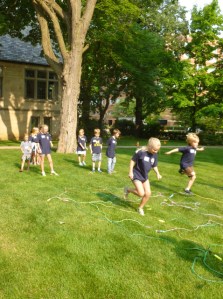 A challenging relay race