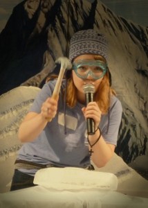 Our life becomes broken, like a hammer chips away at an otherwise smooth block of ice.