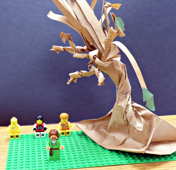 Lego creations of the Garden of Gethsemane