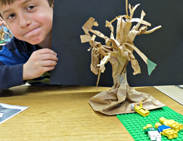 Lego creations of the Garden of Gethsemane