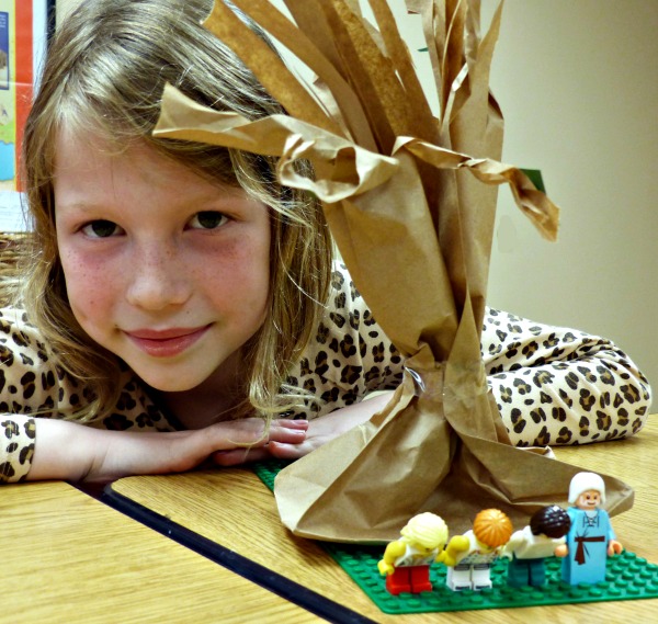 Lego creations of the Garden of Gethsemane