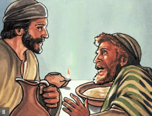 Peter tells Jesus I'll never deny you